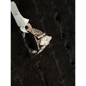 925 sterling silver Dqcz Ring - Size 9 -5.5 Grams